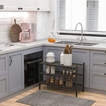 Bamboo Stackable Shoe Shelf Storage Organizer