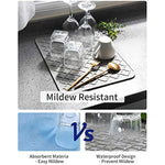 Heat Resistant Dish Drying Mats For Kitchen Counter