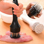 2 Pack Meat Tenderizer Tool Profession Kitchen Gadgets Jacquard For Tenderizing And Cooking Bbq
