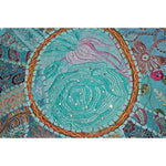 Ethnic Embroidered Pouf Cover