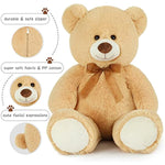 36 inch Big Teddy Bear Cute Giant Stuffed Animals Soft Plush Bear for Girlfriend & Kids