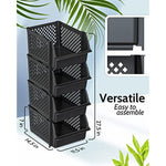 Plastic Stackable Storage Bins for Food