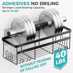 No Drilling Rustproof Shower Organizer for Bathroom