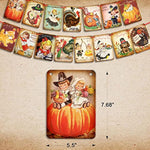 Vintage Happy Thanksgiving Banner