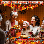 2 Pack Fall Decor for Home Thanksgiving Decorations