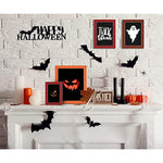Modern photo frame with HD Real Glass, Family Friends Gift for Halloween and Christmas, Wall Mounted or Tabletop Display