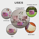 Ethnic Embroidered Pouf Cover