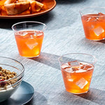 Comfy Package Clear Hard Plastic Cups Tumblers