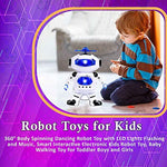 360 Degree Body Spinning Dancing Robot Toy With Led Lights Flashing And Music For Toddler Boys And Girls