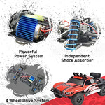 Rc Truck 1 18 Scale Off Road All Terrain Rc Car Remote Control Monster Truck