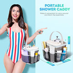 Mesh Shower Caddy Portable for College Dorm Room Essentials