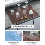 Heat Resistant Dish Drying Mats For Kitchen Counter