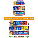 Expandable Foil And Plastic Wrap Organizer