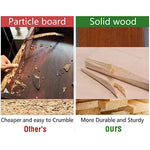 Picture Frame 3 Folding 4X6 Hinged Triple Distressed Photo Frame for Home Office Desk