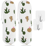 2Pcs Reusable Plastic Bag Organizer Wall Mount