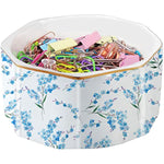 Gold Line Paper Clip Dispenser Organizer for Desk