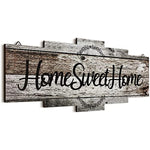 Plaque Wall Hanging Wooden Sign for Living Room