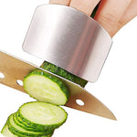 Stainless Steel Finger Guard For Slicing Cutting Protector To Avoid Accidents When Chopping