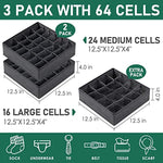 Fabric Foldable Dresser Closet Organizers