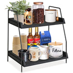 2 Tier Kitchen Counter Shelf Organizer
