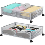 Under Bed Shoe Storage Organizer Drawer With Weels