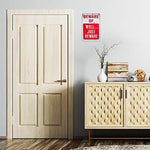 Halloween Decoration Halloween Signs Retro Chic Metal Signs for Outdoor Yard Signs