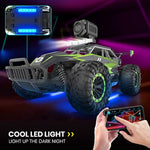 High Speed Monster Truck Rc With Led Chassis Light Headlights 2 4Ghz