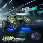 High Speed Monster Truck Rc With Led Chassis Light Headlights 2 4Ghz