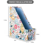 Seamless Floral Designered File-Boxes