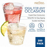 Small Clear Hard Disposable Cups