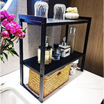 Adjustable Kitchen Counter Shelf Organizer