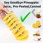 Durable Pineapple Core Remover With Upgraded Cutter Reinforced Thicker Blade
