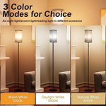 3 Color Temperature Standing Lamps with Pull Chain Switch
