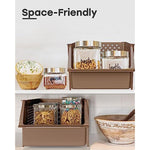 Plastic Stackable Storage Bins for Food