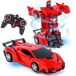 Remote Control Transforming Robot Cars For Kids 8 13 Year Old
