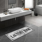 Laundry Room Rug Runner Non Slip - 20 X 47 inch