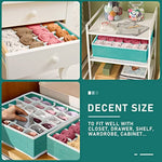 Fabric Foldable Dresser Closet Organizers