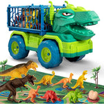 Carrier Truck With 8 Dino Figures