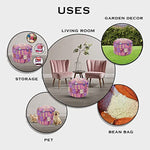 Ethnic Embroidered Pouf Cover