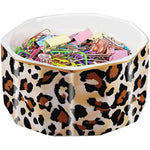 Gold Line Paper Clip Dispenser Organizer for Desk