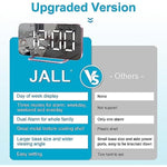 Super Slim LED Digital Alarm Clock With Diming Mode And 4 Levels Brightness