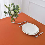 Rectangle Textured Waterproof Tablecloth for Thanksgiving Decoration