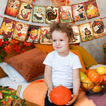 Vintage Happy Thanksgiving Banner