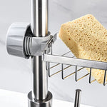 Sponge Holder Over Faucet Kitchen Sink Caddy Organizer