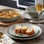 Stone Lain Lauren Stoneware Dinnerware Set 16 Piece Service For 4