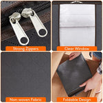 Storage Bag Organizer with Reinforced Handle Thick Fabric for Comforters