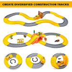 Construction Race Track Toys Car Set For Boys Kids