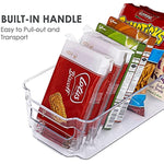 Clear Plastic Bins For Fridge, Freezer & Kitchen