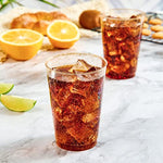 12Oz Champagne Gold Plastic Cups 100 Pcs