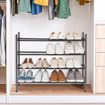 Expandable Shoe Rack for Entryway